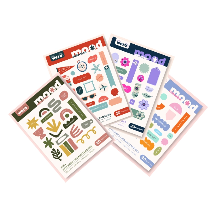 Stikers Organizadores Wero Mood Collection Art.WE4186